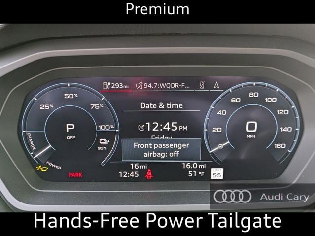 new 2025 Audi Q4 e-tron Sportback car, priced at $56,926