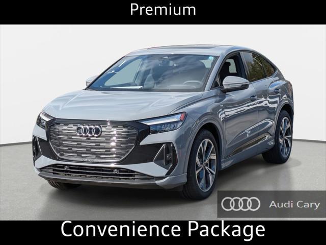 new 2025 Audi Q4 e-tron Sportback car, priced at $56,926