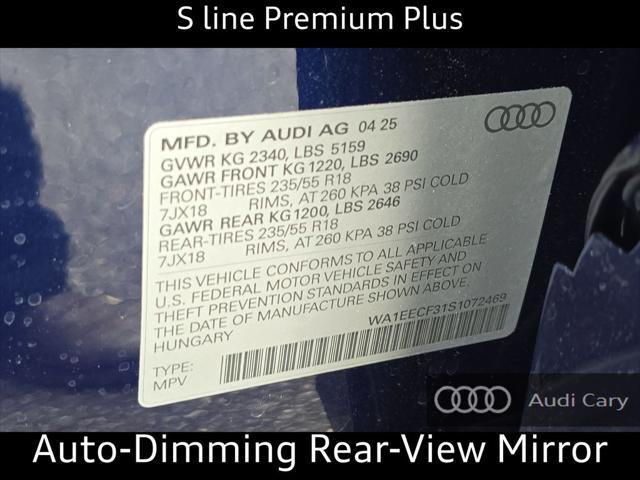 new 2025 Audi Q3 car, priced at $42,796