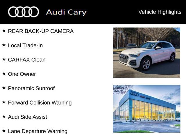 used 2022 Audi Q5 car, priced at $23,950