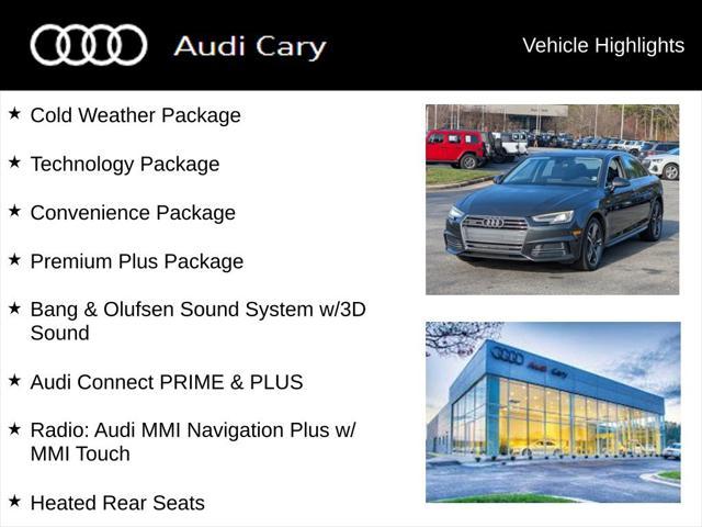 used 2017 Audi A4 car, priced at $16,850