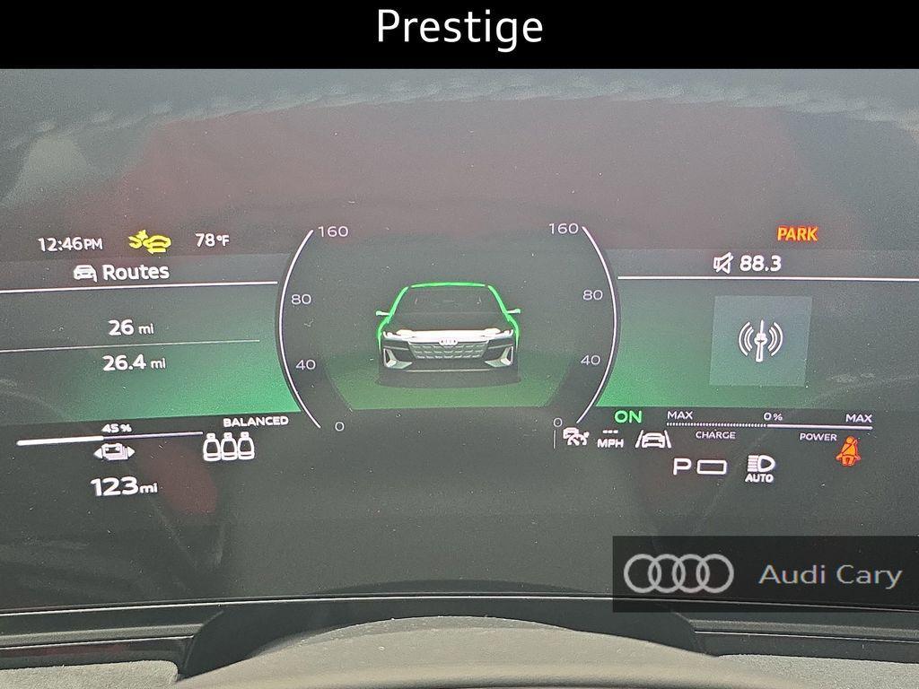 new 2025 Audi S6 e-tron car, priced at $82,098