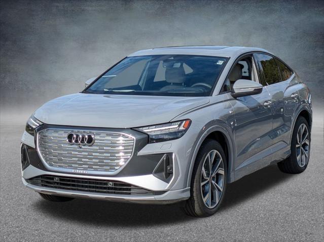 new 2025 Audi Q4 e-tron Sportback car, priced at $65,320