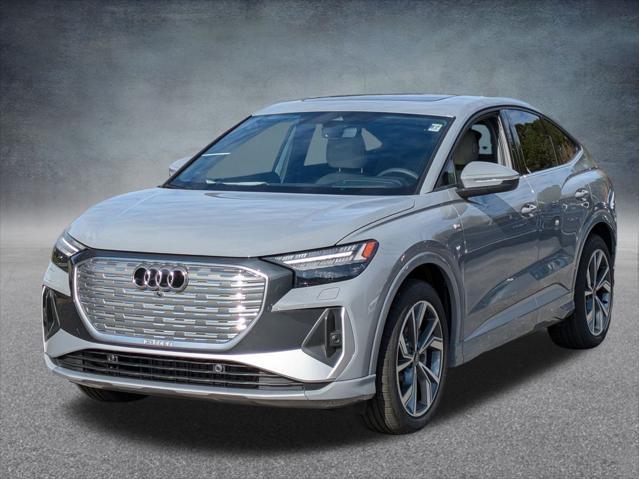 new 2025 Audi Q4 e-tron Sportback car, priced at $65,320