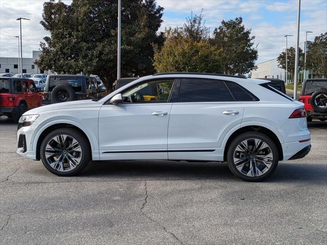 new 2025 Audi Q8 car, priced at $82,615