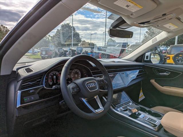 new 2025 Audi Q8 car, priced at $82,615