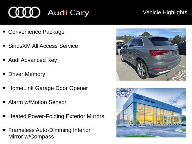 used 2022 Audi Q3 car, priced at $27,450