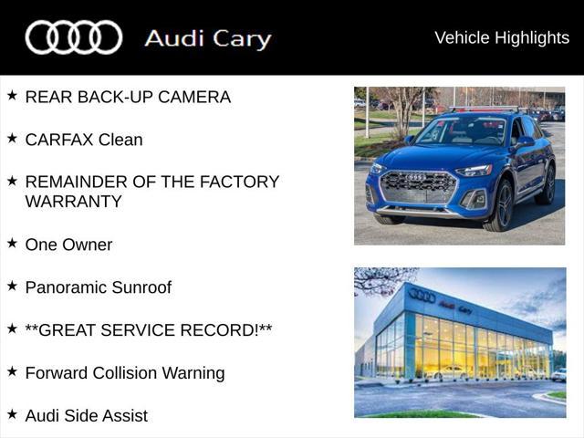 used 2021 Audi Q5 car, priced at $30,950