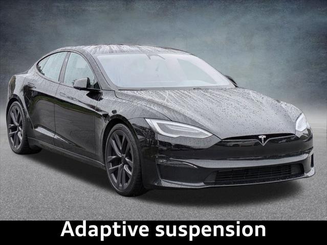 used 2021 Tesla Model S car, priced at $51,250