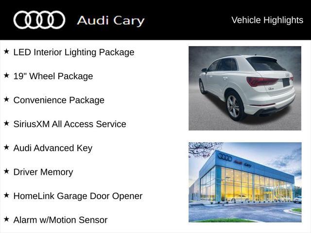 used 2022 Audi Q3 car, priced at $30,550