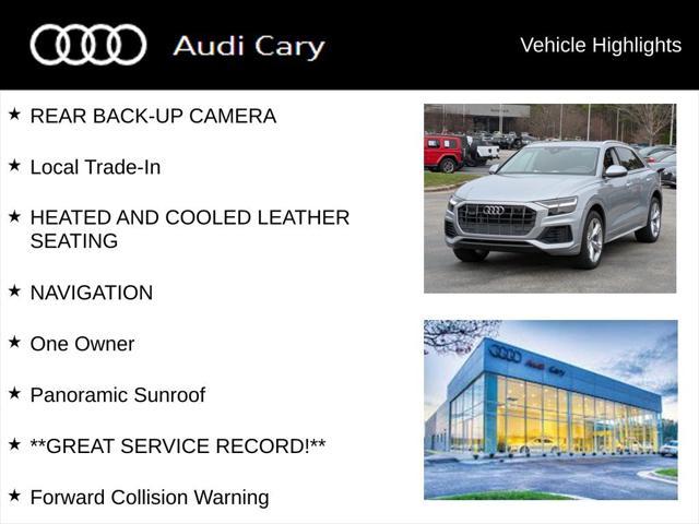 used 2022 Audi Q8 car, priced at $44,950