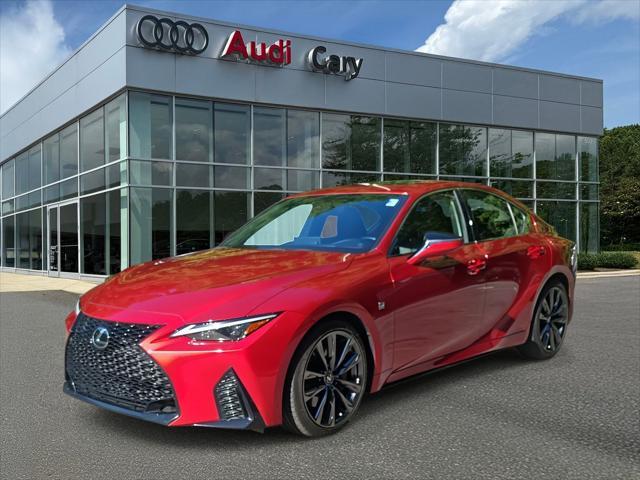 used 2023 Lexus IS 350 car, priced at $43,450