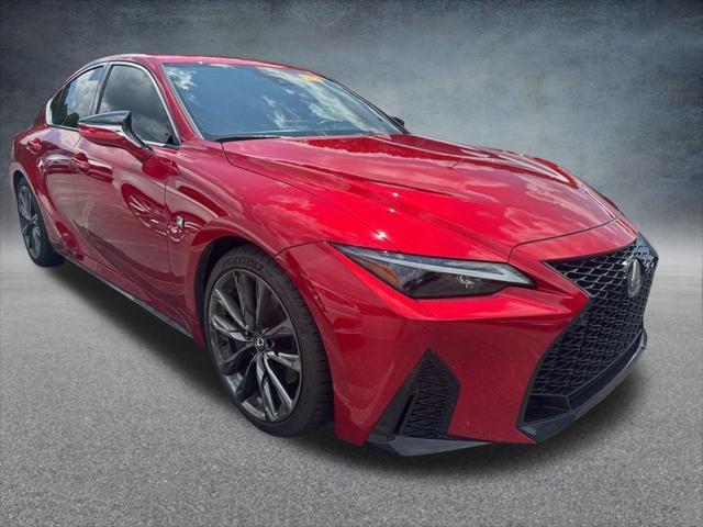 used 2023 Lexus IS 350 car, priced at $43,950