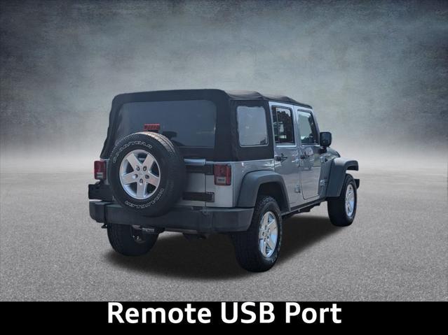used 2014 Jeep Wrangler Unlimited car, priced at $15,450