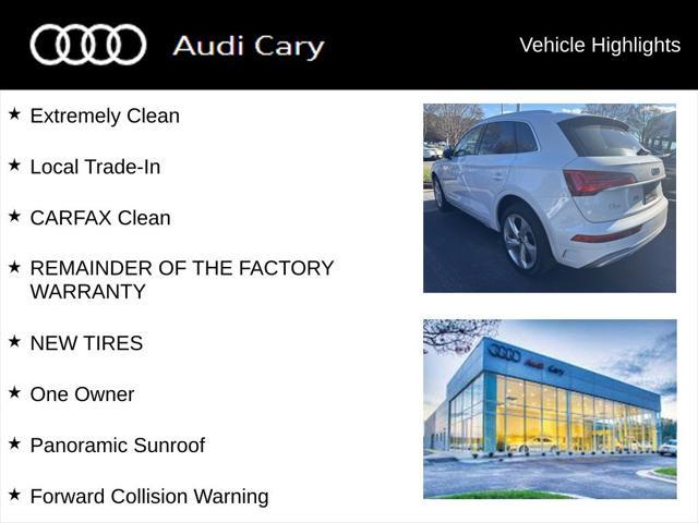 used 2021 Audi Q5 car, priced at $27,950