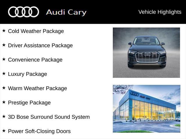 used 2020 Audi Q7 car, priced at $37,450