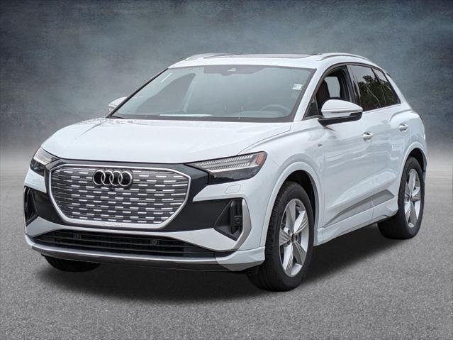 new 2025 Audi Q4 e-tron car, priced at $59,194