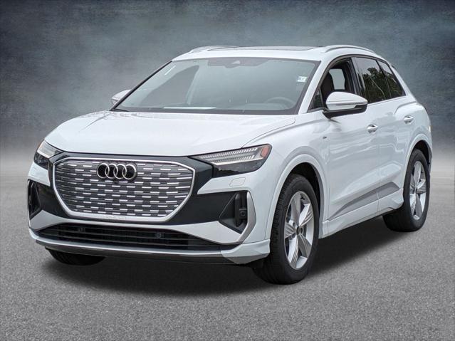 new 2025 Audi Q4 e-tron car, priced at $59,194