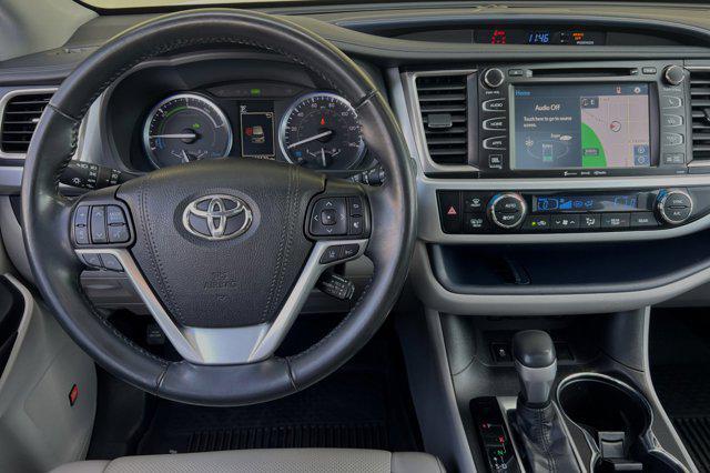 used 2019 Toyota Highlander Hybrid car, priced at $27,991