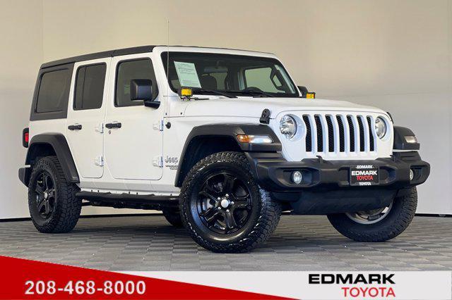 used 2019 Jeep Wrangler Unlimited car, priced at $28,991