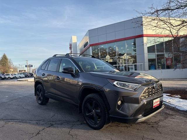 used 2021 Toyota RAV4 Hybrid car, priced at $26,990