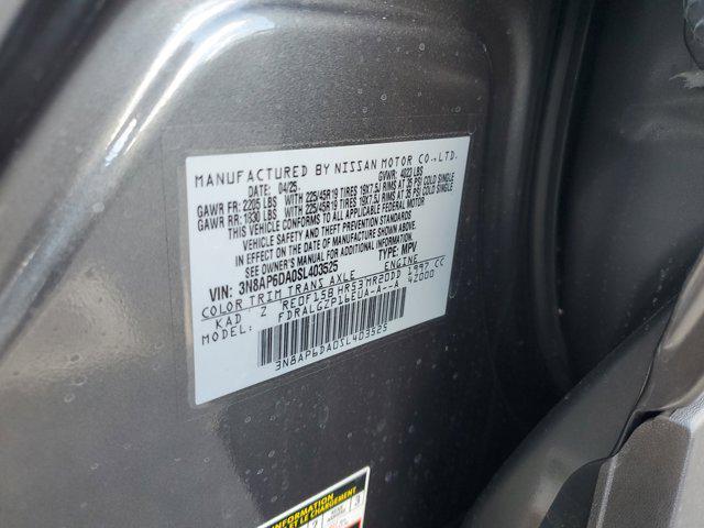 new 2025 Nissan Kicks car, priced at $29,170