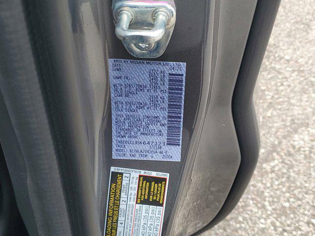new 2025 Nissan Frontier car, priced at $34,040