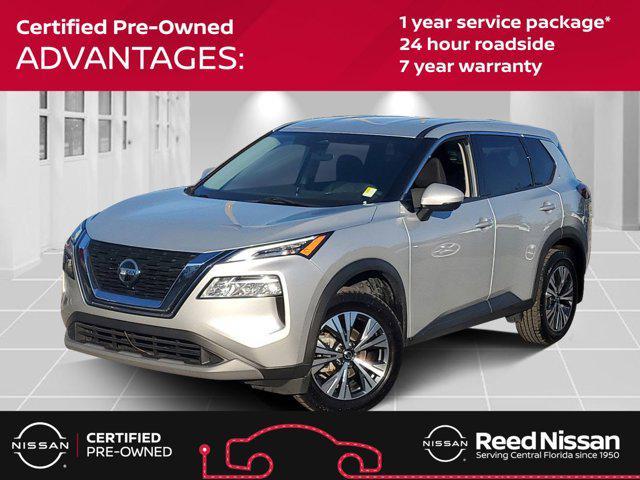 used 2021 Nissan Rogue car, priced at $19,973