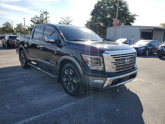 used 2021 Nissan Titan car, priced at $32,995