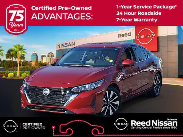 used 2025 Nissan Sentra car, priced at $22,991