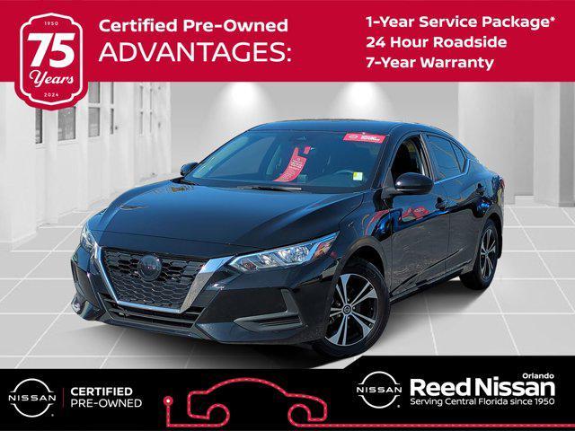 used 2022 Nissan Sentra car, priced at $16,591