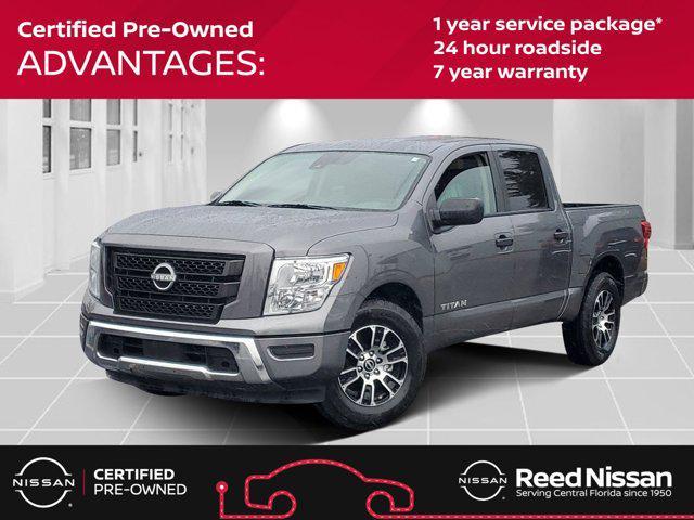 used 2023 Nissan Titan car, priced at $29,782