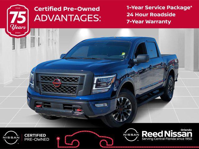 used 2023 Nissan Titan car, priced at $39,991