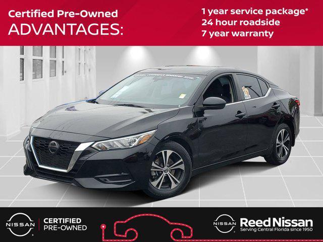 used 2021 Nissan Sentra car, priced at $15,444