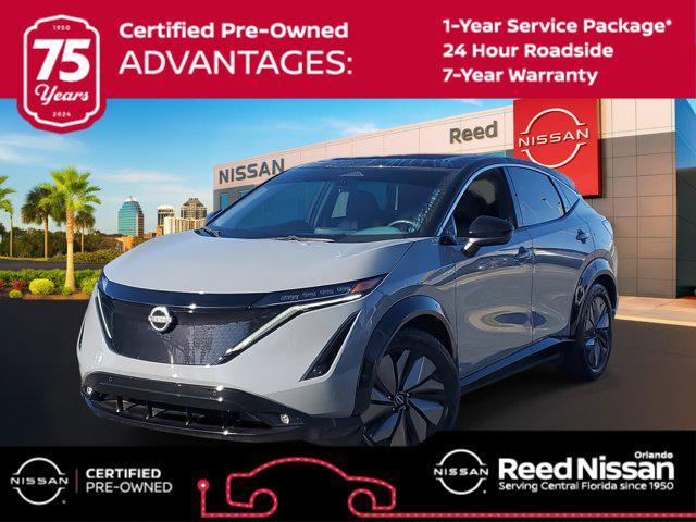 used 2023 Nissan ARIYA car, priced at $26,991