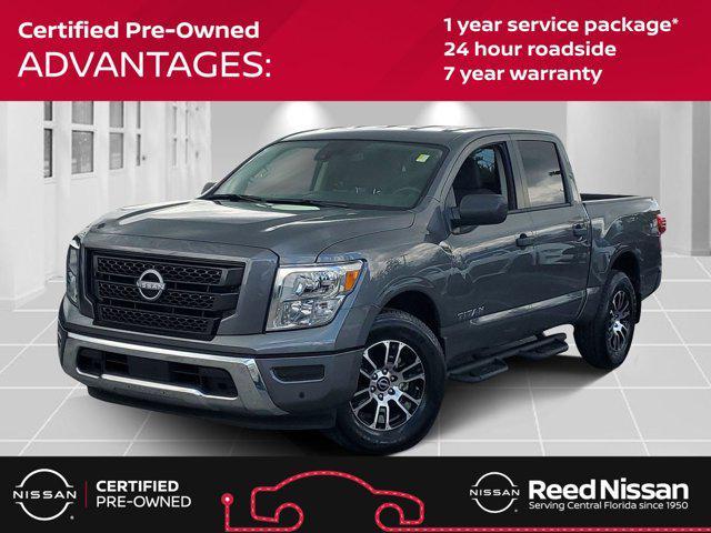 used 2023 Nissan Titan car, priced at $34,444