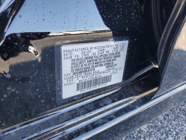 new 2025 Nissan Versa car, priced at $22,350