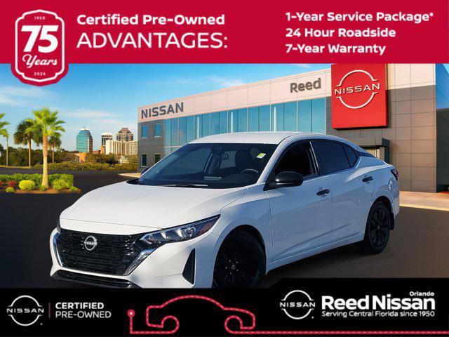 used 2024 Nissan Sentra car, priced at $17,493
