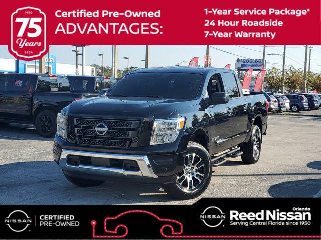 used 2023 Nissan Titan car, priced at $32,995