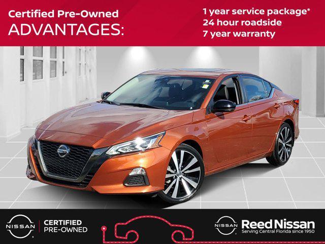 used 2021 Nissan Altima car, priced at $22,882