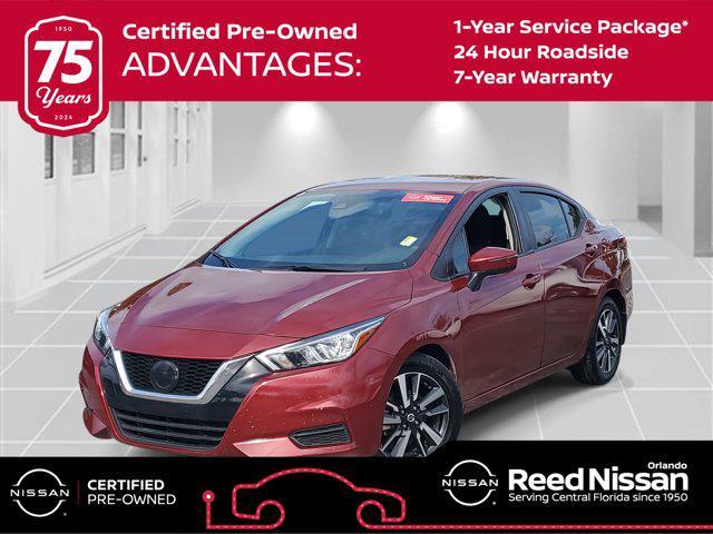 used 2021 Nissan Versa car, priced at $11,977