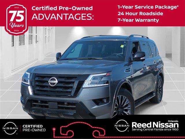 used 2021 Nissan Armada car, priced at $33,922