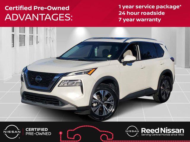 used 2021 Nissan Rogue car, priced at $20,991