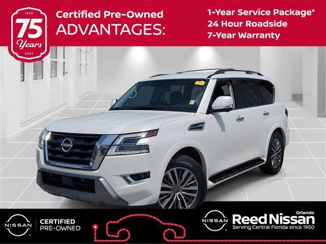 used 2021 Nissan Armada car, priced at $33,991