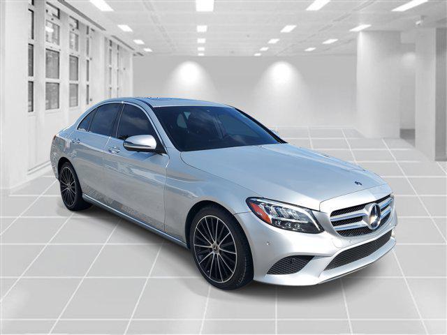 used 2021 Mercedes-Benz C-Class car, priced at $21,495