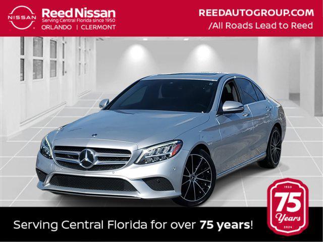 used 2021 Mercedes-Benz C-Class car, priced at $21,495