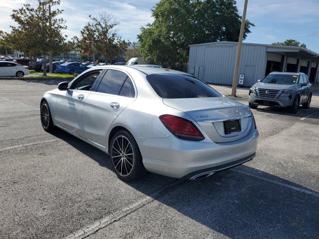 used 2021 Mercedes-Benz C-Class car, priced at $21,495