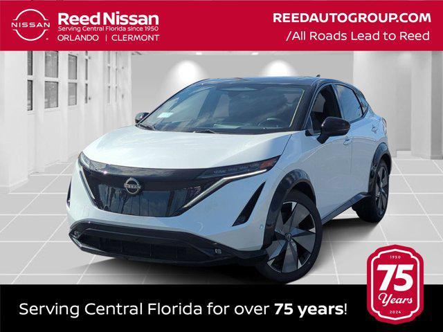 new 2025 Nissan ARIYA car, priced at $57,325