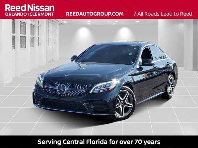 used 2019 Mercedes-Benz C-Class car, priced at $17,993