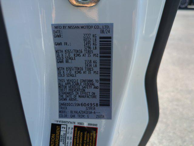 new 2025 Nissan Frontier car, priced at $33,695